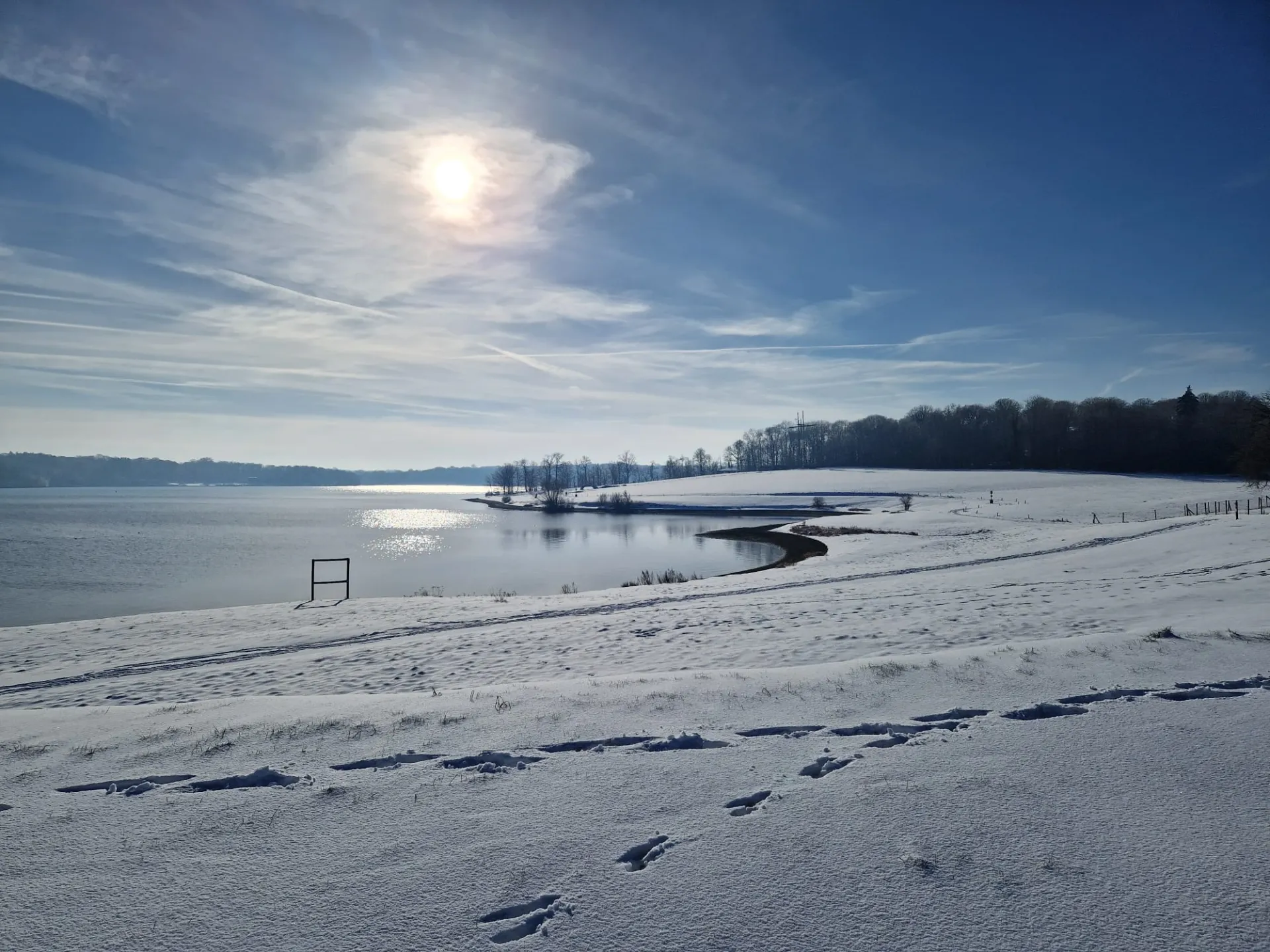 Les lacs en hiver