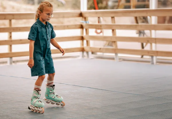 Piste de roller